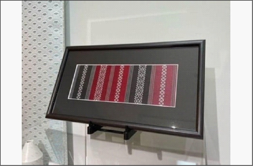 博多織　額装（小）