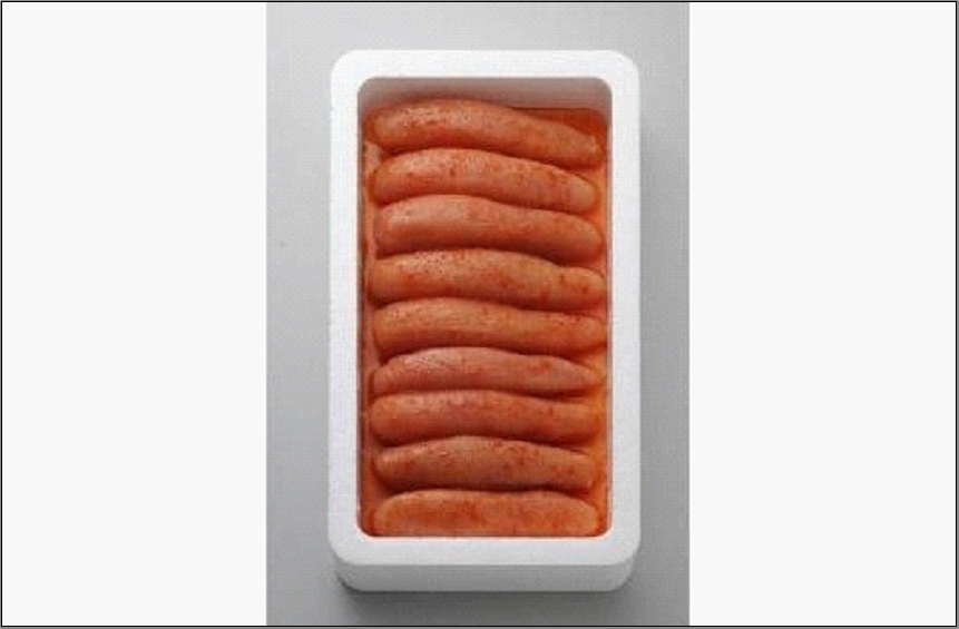 無着色辛子明太子400g　4パックセット