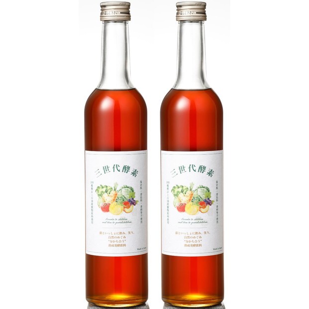 三世代酵素(福岡市返礼品) 1本500ml×2本セット