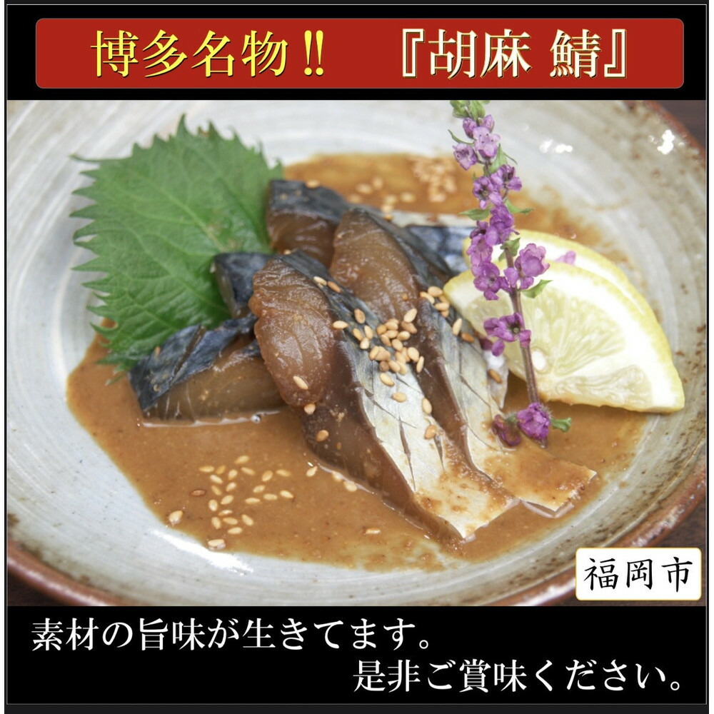 博多名物 胡麻サバと胡麻海鮮 各5パックセット 計10パック