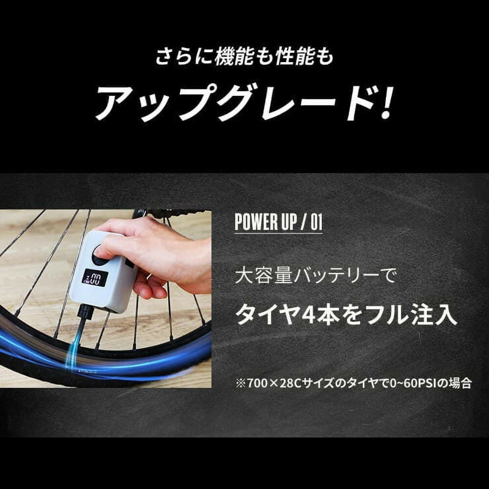 ãPumpushãé»å空æ°å
¥ã PumPush Multi ãã³ããã·ã¥ ãã«ã ã1幎éä¿èšŒã 3R-PMP02BK