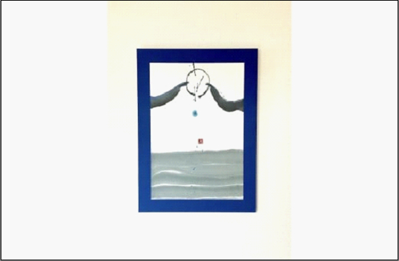 福岡市書道家によるフルオーダー原画作品・パネル装／世界に一つだけの完全オーダー墨象作品