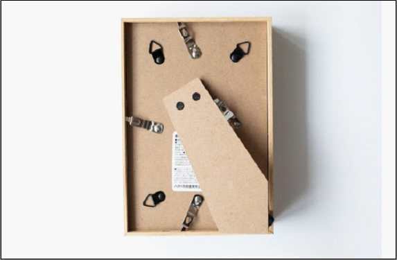 福岡市ゆかりの墨象作品《慈影》複製品（ポストカードサイズ・額装付き）／「アートのある暮らし」シリーズ「静かなる強さの系譜」より