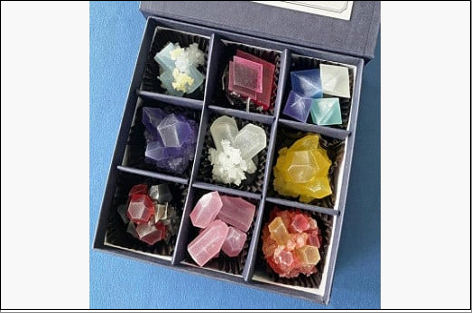 【ハラペコラボ】より鉱物なこうぶつヲカシ（琥珀糖）110g 福岡市