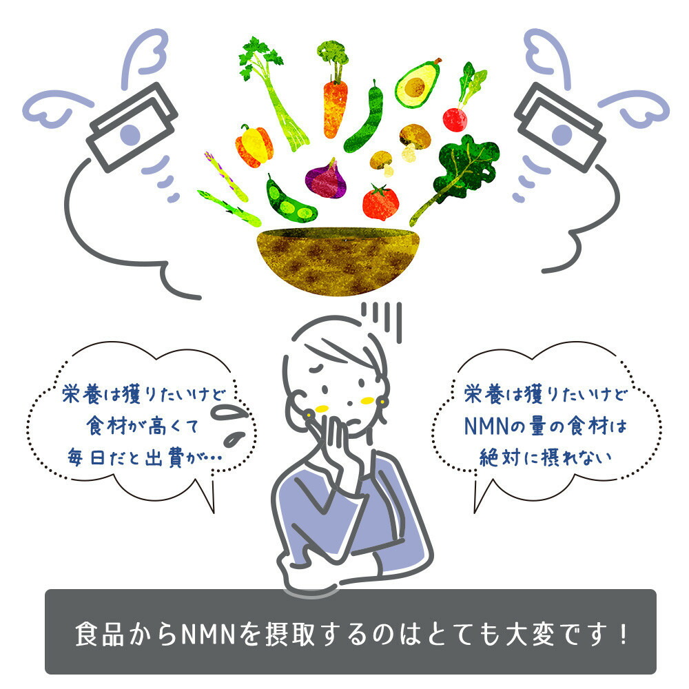 鬲諠代じ繧ッ繝ュ NMN Boost(遖丞イ。蟶りソ皮、シ蜩)縲8陲句・繧翫