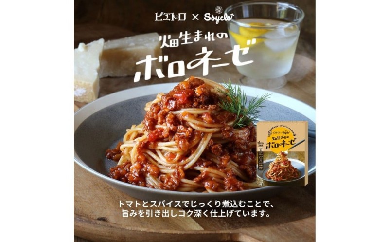 【福岡市】Soycleバラエティセット 発芽大豆フレーク 70g×3袋/ピエトロ×Soycle 畑生まれシリーズ レトルト×8箱