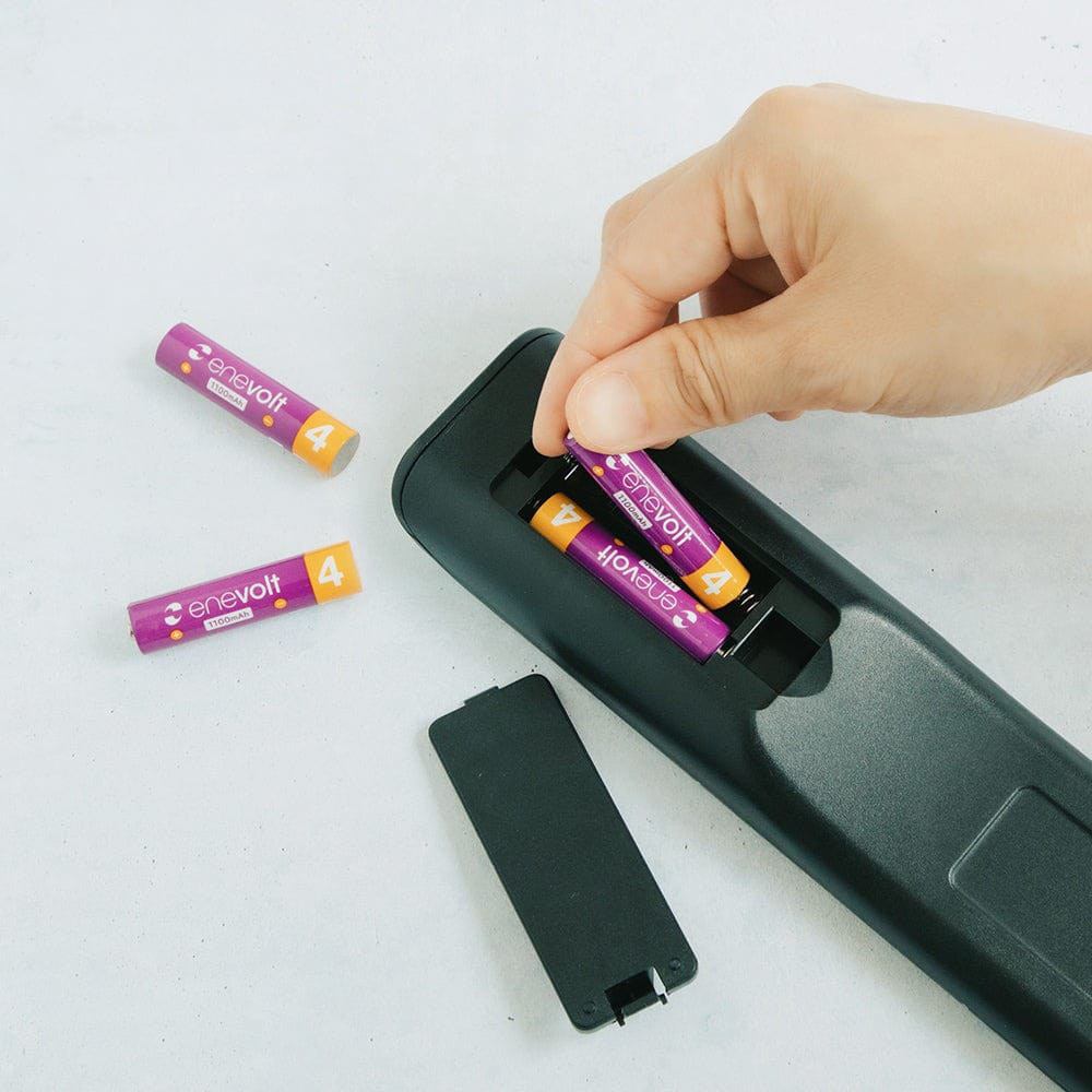 【enevolt】 充電池 1100mAh 単4 エネボルト 8本セット 【1年間保証】 EV11008C