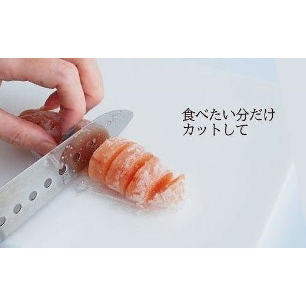 【定期便全3回】やまや 【訳あり】熟成無着色明太子切子（冷凍）1kg×3回