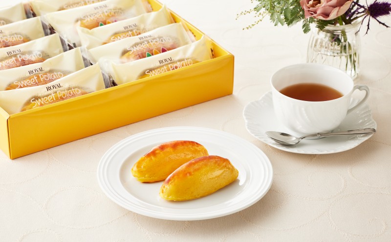 【全12回定期便】ロイヤルのスイートポテト【ロイヤル福岡市本社工場製造】10個入り | 菓子 おかし スイーツ デザート スイートポテト 人気 おすすめ 送料無料
