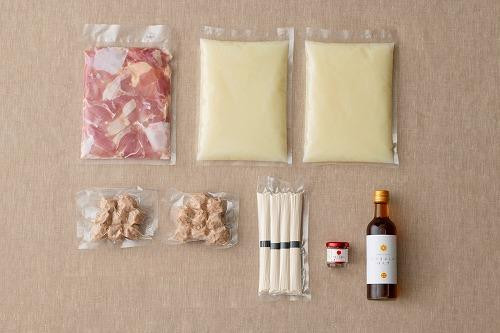 とりまぶしの「博多水炊き」 4人前 水炊き