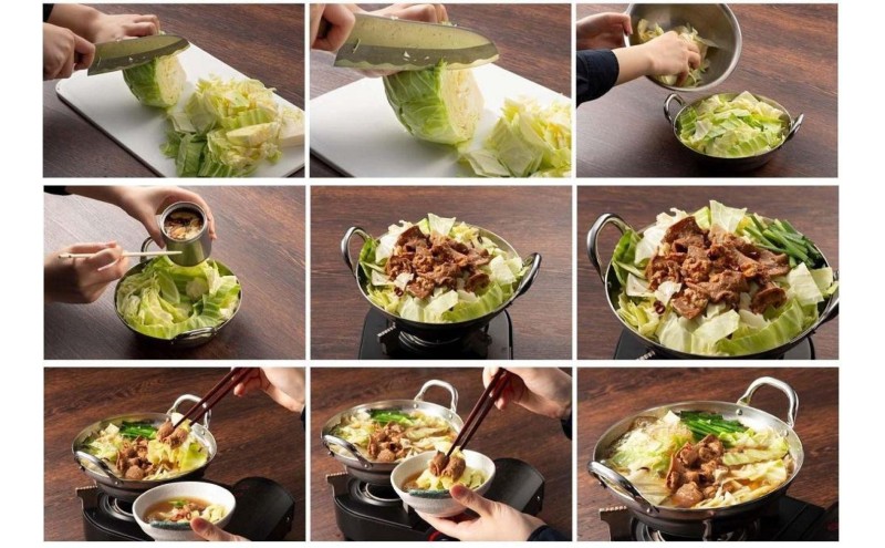 藤丸商店の博多もつ鍋　缶詰3缶セット（醤油味1缶・味噌味2缶　計2種）