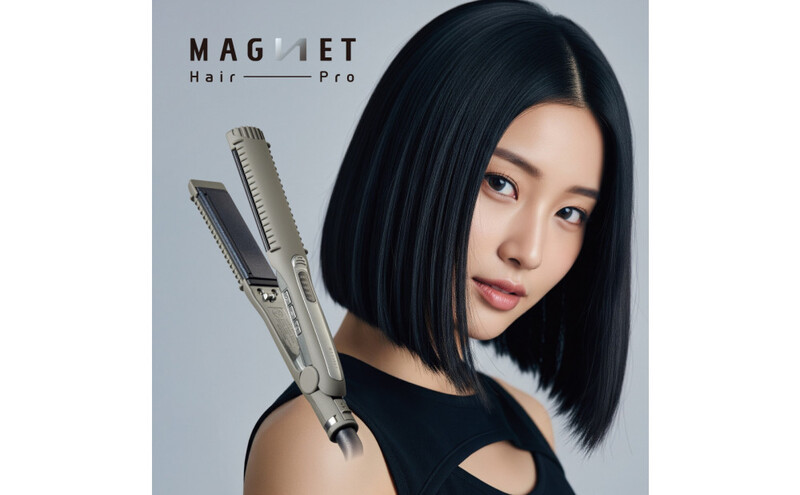 ホリスティックキュアーズ マグネットヘアプロ ストレートアイロンS 120℃～200℃ 海外対応 交流(コード)式 グレー HCS-G06G ヘアアイロン スタイリング ストレートアイロン コテ ヘアケア 家電 電化製品 美容 美容家電 福岡県 福岡市 福岡