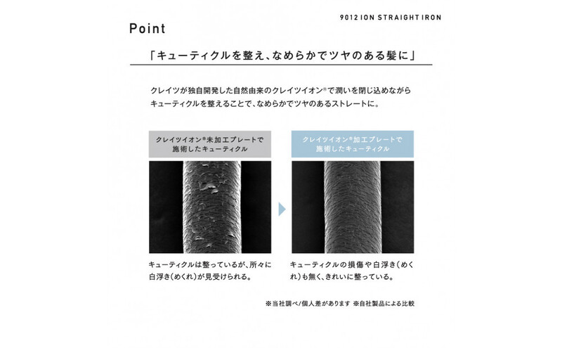 クレイツ 9012 イオンストレートアイロン 120℃～200℃ 海外対応 交流(コード)式 ホワイト CS-G9012W ヘアアイロン スタイリング ストレートアイロン コテ ヘアケア 家電 電化製品 美容 美容家電 福岡県 福岡市 福岡
