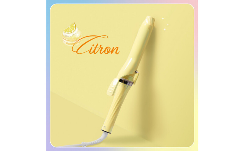 クレイツ マカロンカールアイロン 32mm 120℃～200℃ 海外対応 交流(コード)式 シトロン CCM-G32Y ヘアアイロン スタイリング ストレートアイロン コテ ヘアケア 家電 電化製品 美容 美容家電 福岡県 福岡市 福岡