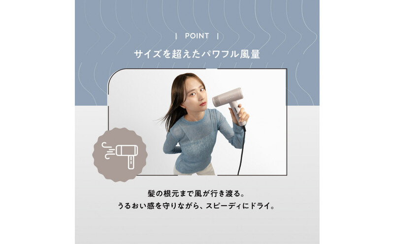クレイツ ノマドライヤー シックブラウン CD-L02T 【 美容家電 おすすめ 家電 】 美容 美容家電 日用品 家電 サロン ヘアケア ドライヤー 博多 福岡市