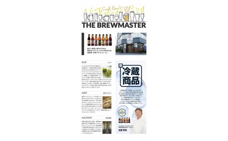 【福岡市城南区唯一のクラフトビール醸造所】ブルーマスター 6本セット