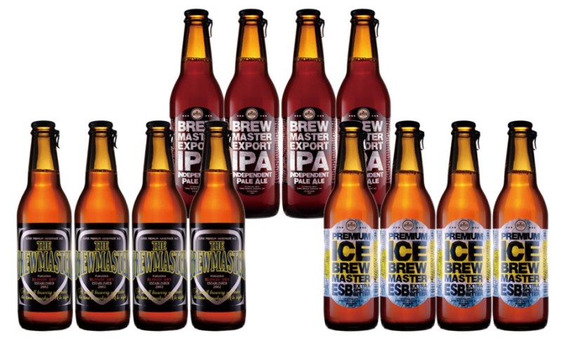 【福岡市城南区のクラフトビール醸造所】ブルーマスター スタンダード3種×4本 330ml×12本セット