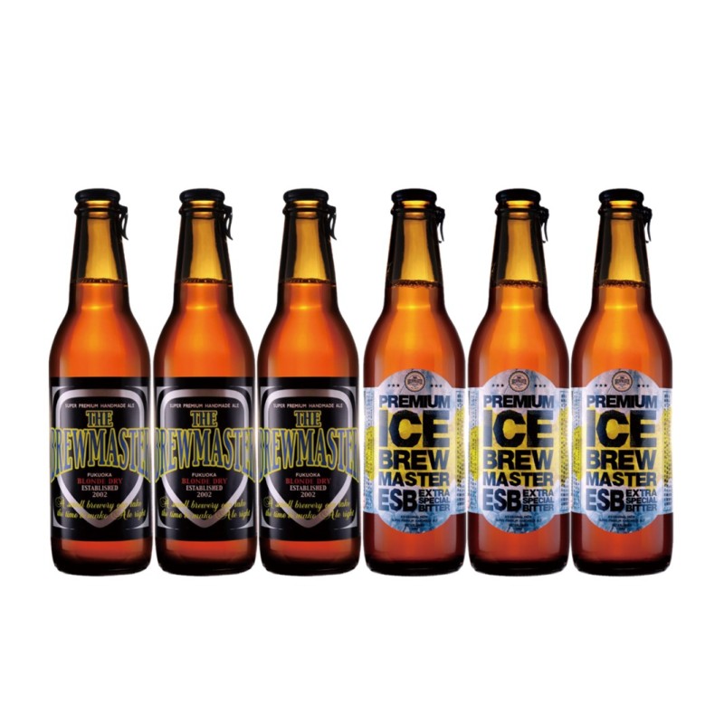 【福岡市城南区のクラフトビール醸造所】ブルーマスター 王道2種 6本セット