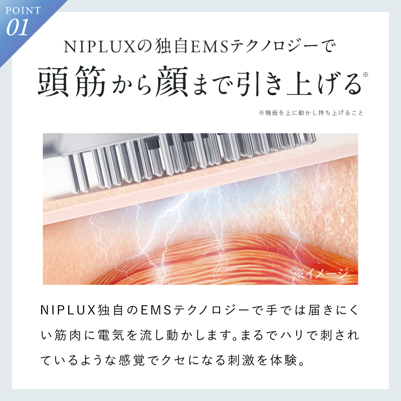 縲千ヲ丞イ。蟶ゅ鮮IPLUX 繝悶Λ繧キ蝙九Μ繝輔ヨ繧ア繧「 EMS LIFT BRUSH