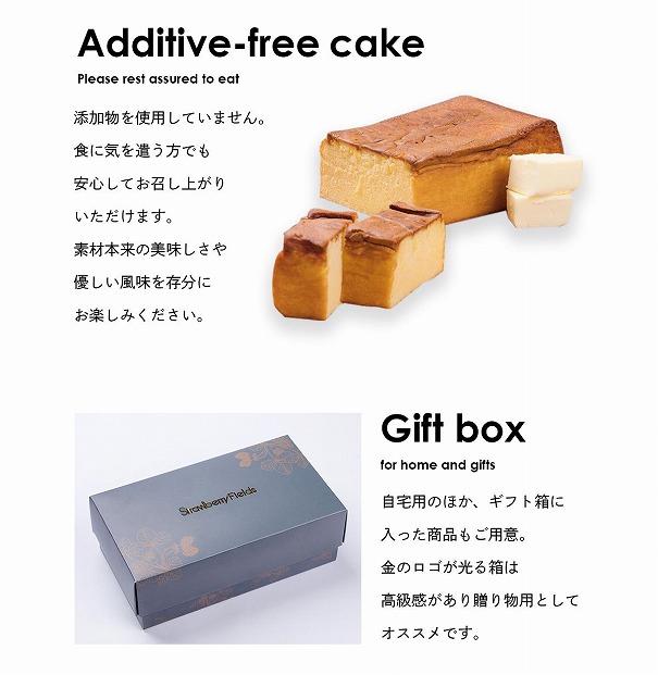 【福岡市】バターカステラ　カステラ　370g　1個　ストロベリーフィールズ　