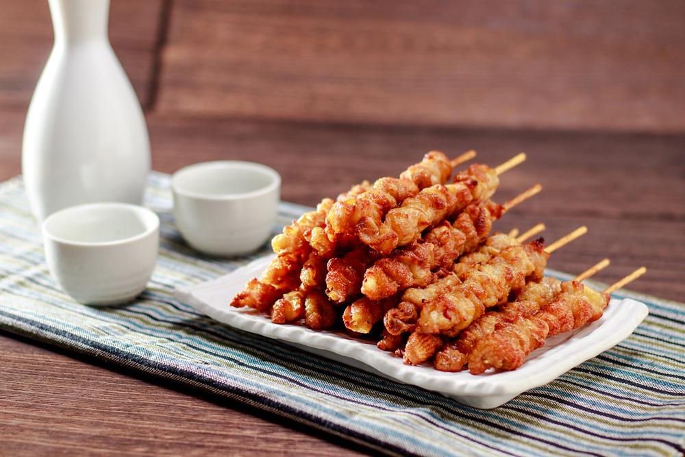 【秘伝のたれ仕込み】博多ぐるぐるとりかわ20本（竹乃屋）