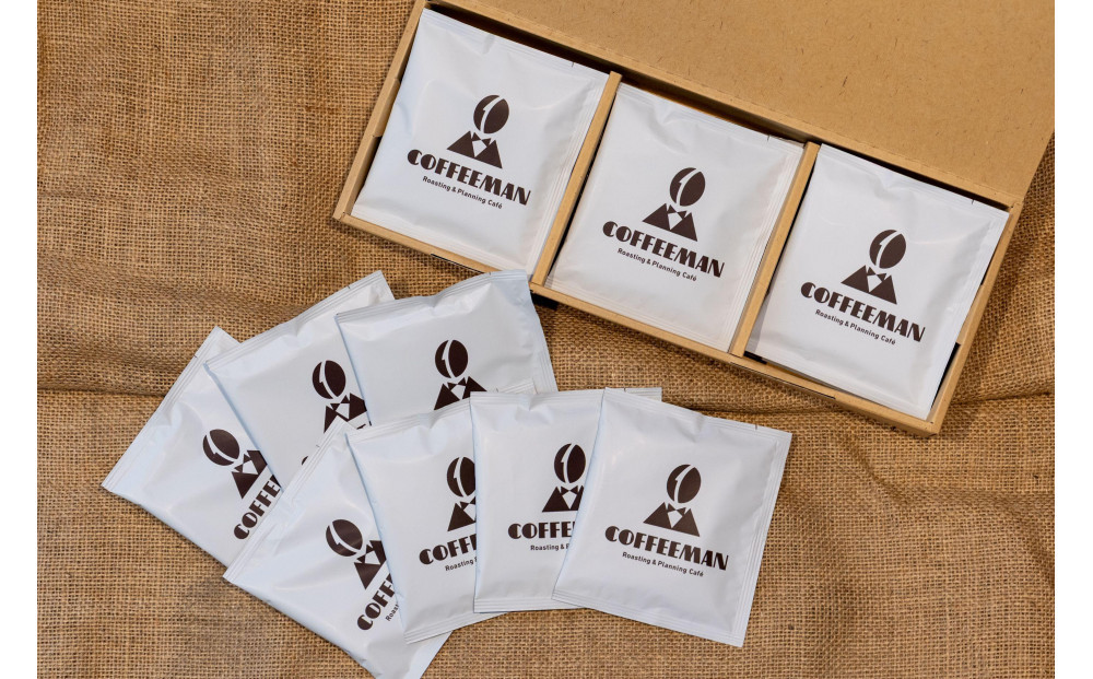 【福岡市COFFEEMAN】6.4Blendドリップバッグ(10g)×21個入