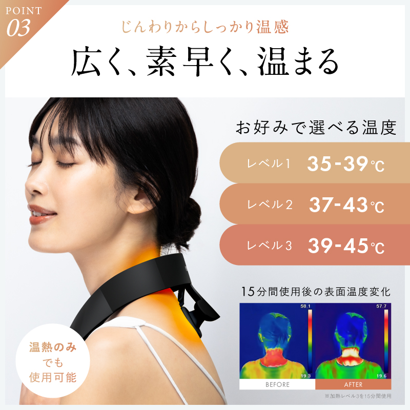 【福岡市】NIPLUX ネックケア NECK RELAX 1S ホワイト