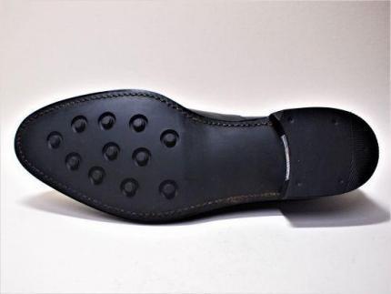 革靴 ダブルモンクストラップ（ハンドソーンウェルテッド製法／博多製造）サイズ：24.5ｃｍ