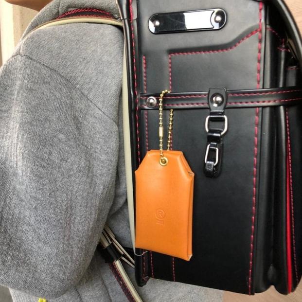 【キャメル】お守りケース【福岡市内製造】