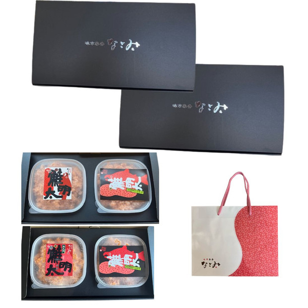 鮭明太一段、大人の鮭明太一段の包装二段