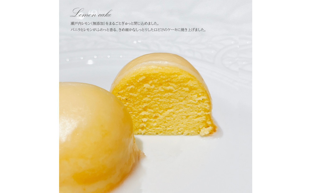 【福岡市】【ル・マメコ】レモンケーキBOX　8個入 