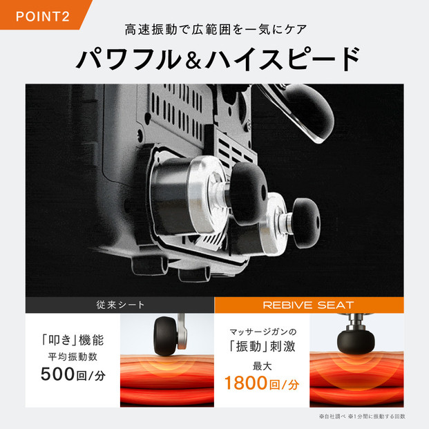 【福岡市】MYTREX REBIVE SEAT【管理医療機器　マッサージシート】