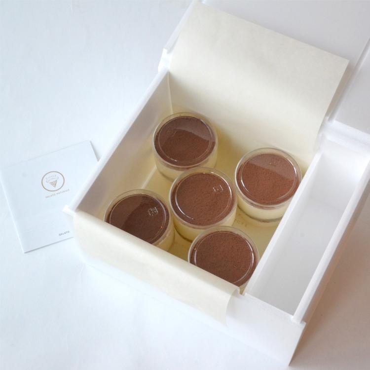 本場イタリア仕込みの本格ティラミス　アイスケーキ（セミフレッド）グルテンフリー　120ｍｌ×5個【福岡市】