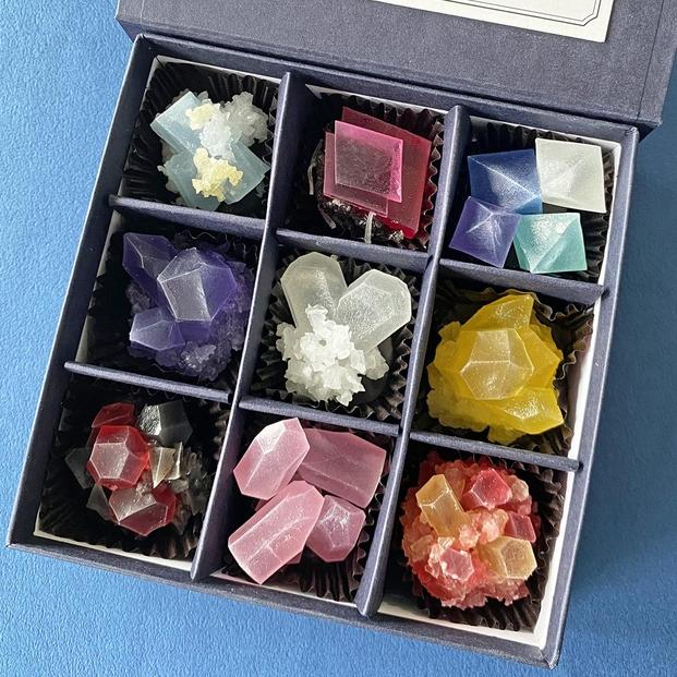 【ハラペコラボ】より鉱物なこうぶつヲカシ （琥珀糖）110g｜福岡市