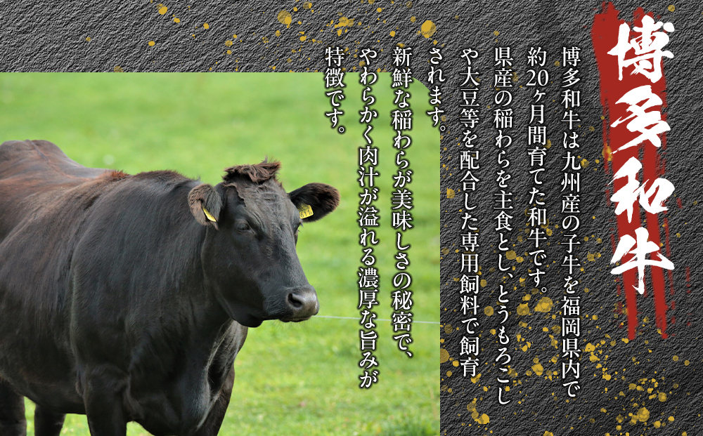 博多和牛切り落とし　1000ｇ（500ｇ×2ｐ）