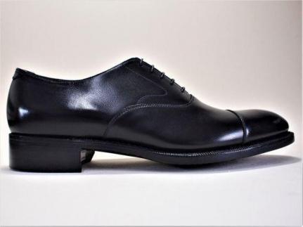 革靴 キャップトゥオックスフォード（ハンドソーン・ウェルテッド製法／博多製造）サイズ：23.5ｃｍ