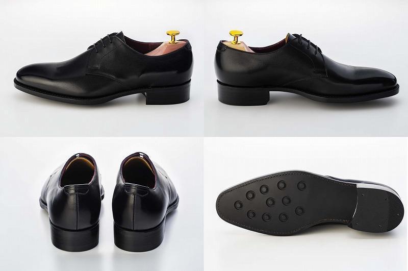 革靴 ３アイレットダービー（ハンドソーンウェルテッド製法／博多製造）サイズ：26.5ｃｍ