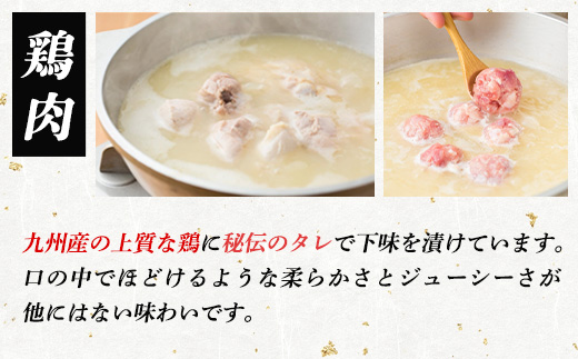 とり田水炊きセット【4人前】＜特製辛子明太子付き＞