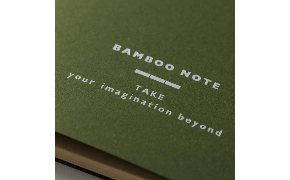 【福岡市】傀藝堂オリジナルデザインスケッチブック　BAMBOO NOTE　2冊セット