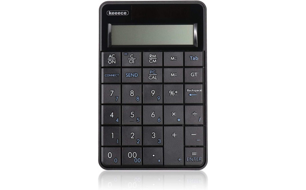 【keeece】ワイヤレス電卓機能付きテンキー 【1年間保証】　3R-KCWNK01