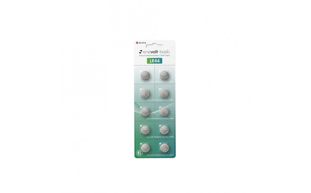 【enevolt】 エネボルト アルカリボタン電池 1.5V 70個セット 【1年間保証】 3R-LR44H70