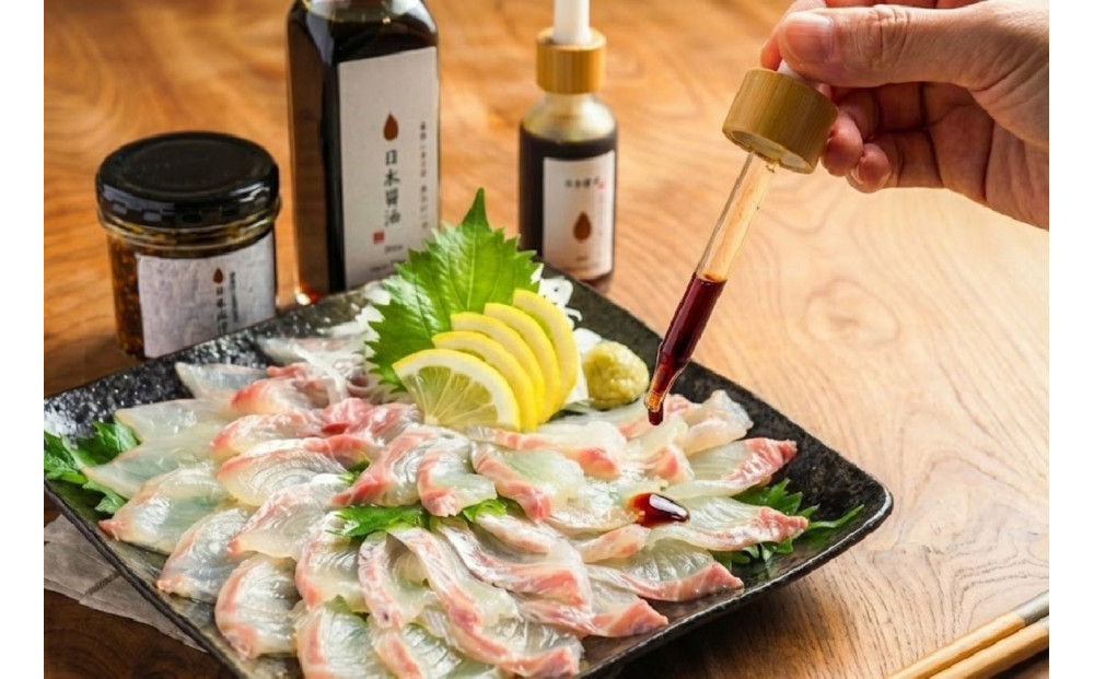 【福岡市】玄界灘の紅白セット　仲卸厳選の天然真鯛＆旬の白身 × 日本醤油・出汁麹