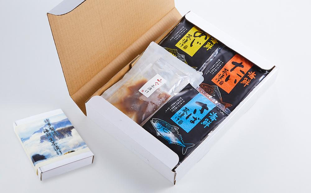 博多製造　海鮮生茶漬け　4種