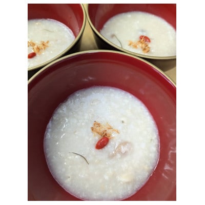 薬膳インストラクター・雑穀インストラクター監修　ふかひれ入り中華粥　うま味調味料無添加　3袋セット【1551248】