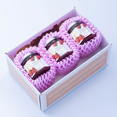 【2026年4月以降順次発送】福岡産あまおうジャム180g×3個(大牟田市)【1303306】