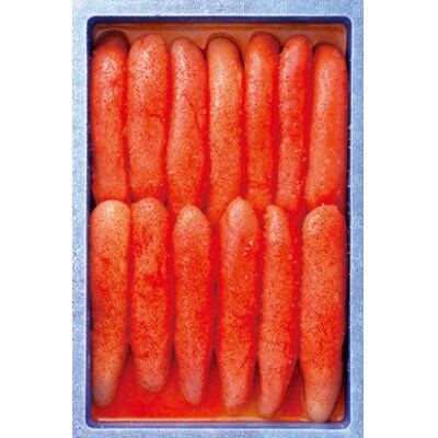 かねふく 【無着色】辛子明太子(一本物)2L 6kg(1kg×6箱)(大牟田市)【配送不可地域：離島】【1522668】