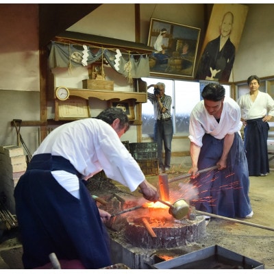 【刀匠四郎國光一門】日本刀古式鍛錬見学【1535222】