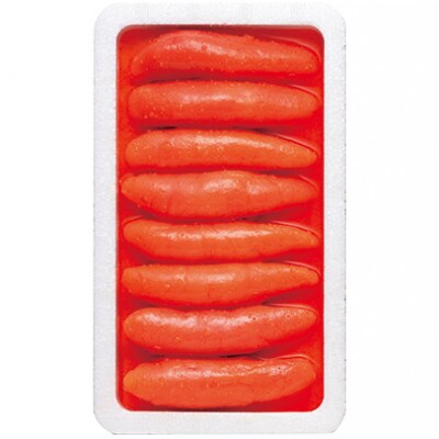 かねふく 【無着色】辛子明太子(一本物)400g (大牟田市)【配送不可地域：離島】【1522097】