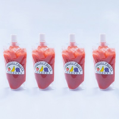 【2026年4月以降順次発送】福岡産濃厚あまおうフルーツソース280g×4袋(大牟田市)【配送不可地域：離島】【1286243】