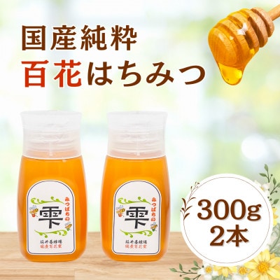 みつばちの雫　300g×2個セット　国産蜂蜜【1452807】